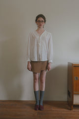  Inuf frill blouse_ivory