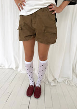 Pumpkin cargo short pants(2c)