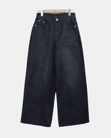 Jaron Washed Wide Denim Pants