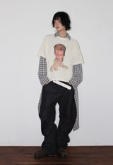 POPCORN EMBO HALF TEE