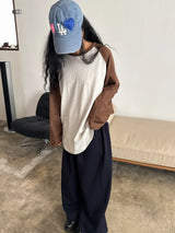 ステッチ ラグラン Tシャツ