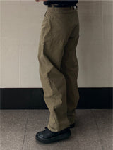 Algodon Curved Cotton Pants