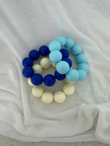 Color ball bold bangle(3color)