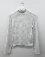 Polka Dot Turtleneck Long Sleeve (5color)