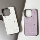 Butterfly Mirror Bumper Case (2 Color)(MagSafe)