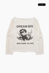 ドリーミングボートネックTシャツ