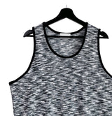 Mix scatter loose fit tank top