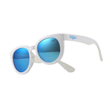 Fretzel TR Glossy White / Blue Mirror Lens