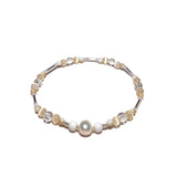 Kichikichiyaya Bracelet 009 White Pearl