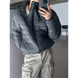 [Unisex] Triple zipper hood padding(4color)