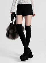 Clip low shorts