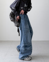 Franken Pocket Wide Denim