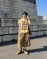ノーポケットカーゴバミューダパンツ
