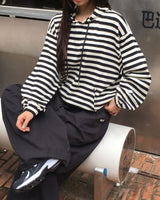 Fiction Stripe Hoodie