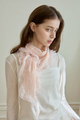 TENDER DOT LACE MUFFLER
