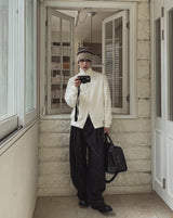 Boyles Wool St Wide Slacks