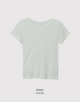 WD テンセルウール半袖Tシャツ (6color)