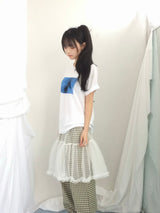 Heart Pocket Check Pants
