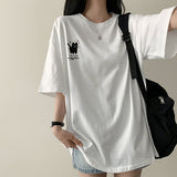 Surprised cat loose fit short sleeve