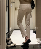 [Lè made/3,000 Sold] Lè made Spandex Slim Pants / 3 colors