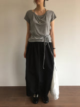 リズホルターネック + ショートスリーブ (4color)