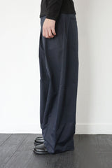 tailored wide slacks