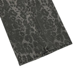 DITT SNAP BUTTON LEOPARD WIDE PANTS