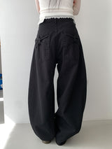 RIBBON BALLOON PANTS (2C)