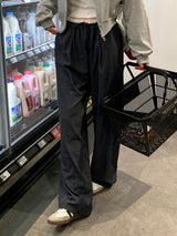 [MADE] BORRETT SHIRRING STRAP PANTS