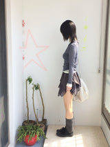 シフォンレイヤードスカート