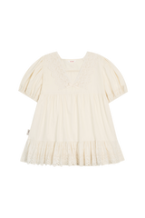 ULLALA PAJAMA Bella Short-sleeve Twp-piece Cream[24149WTSSN]