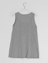 Fineb Button Pocket Layered Sleeveless One Piece