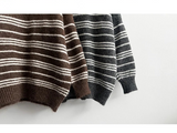 Core Soft Stripe Muffler Knit Set