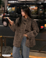 Youel wool shearing coat