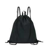 Recycle String Backpack (BLACK)
