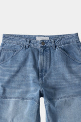 インシジョンダブルニーカーペンターパンツ (Washed Blue)