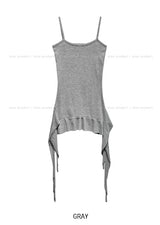 [Plan] Irv unbalanced drape sleeveless