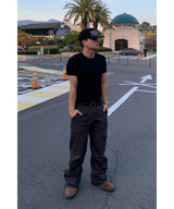 Ribbed Muscle Henley Neck