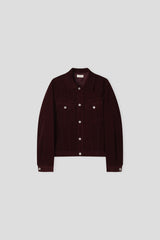 Cropped Western Corduroy Trucker Jacket