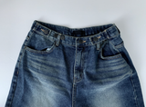Windbreaker y2k denim wide pants