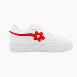 “FLARE” HK Exclusive GOAT Kicks | White Red