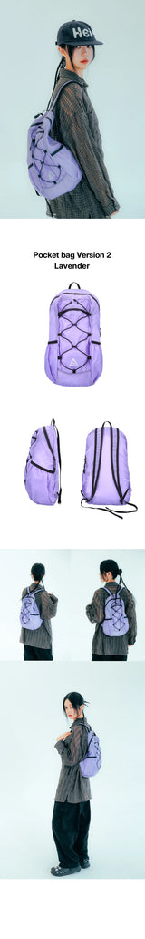 【限定価格】超軽量コンパクトポケットバッグV2 ラベンダー（M）