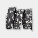 Denim Star Eyelet Double Belt