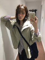 Road half-neck jumper (2color)