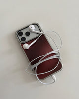 (magsafe) ブルーレッドバンパーケース