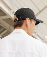 Chubasco Weed Red Rose Ballcap BCB015 Black