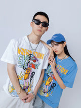 スカイダンカーTシャツ (ブルー)