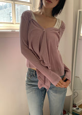 RIBBON CARDIGAN