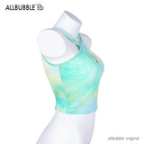 allbubble ミントグリーンベスト