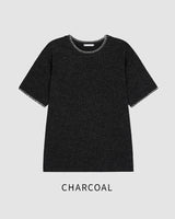 (M's) Stitch Copped Knit